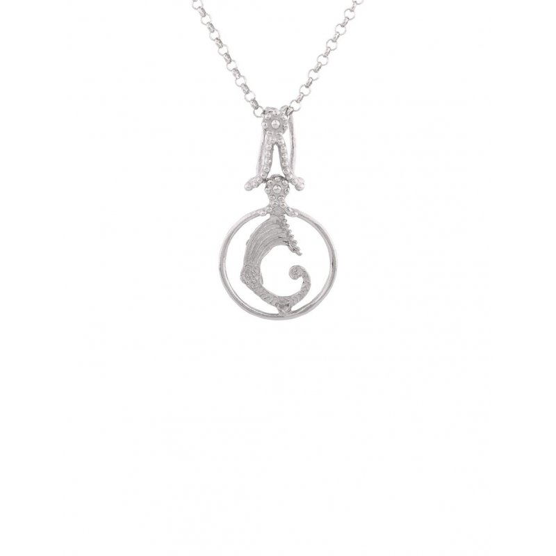 Spadafora - Ciondolo Drago Light - Argento - Artigianale