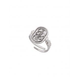 Spadafora - Anello Cerchi Ovale - Argento 925