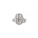 Spadafora - Anello Cerchi Ovale - Argento 925