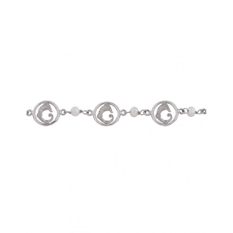 Spadafora - Bracciale Draghetti Light - Argento - Perline