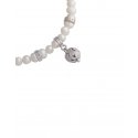 Spadafora - Bracciale Perle E Jennacchella - Argento - Rodio