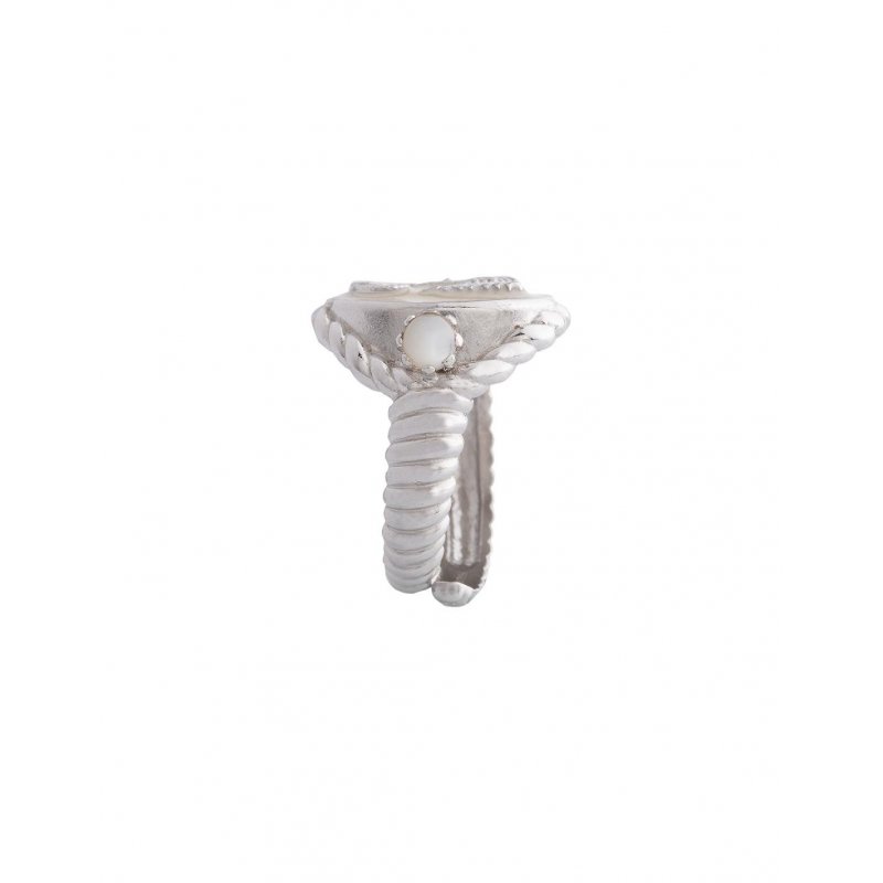 Spadafora - Anello Jure Bianco - Argento 925 - Artigianale