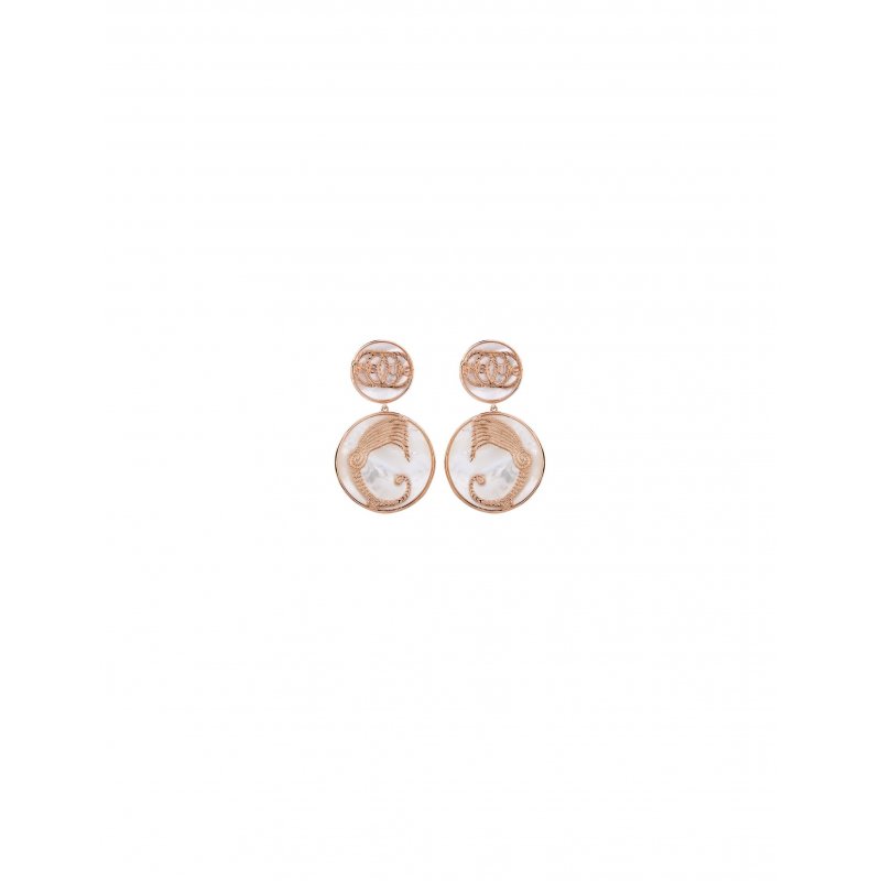 Spadafora - Orecchini Figurarum Small - Argento Rosé
