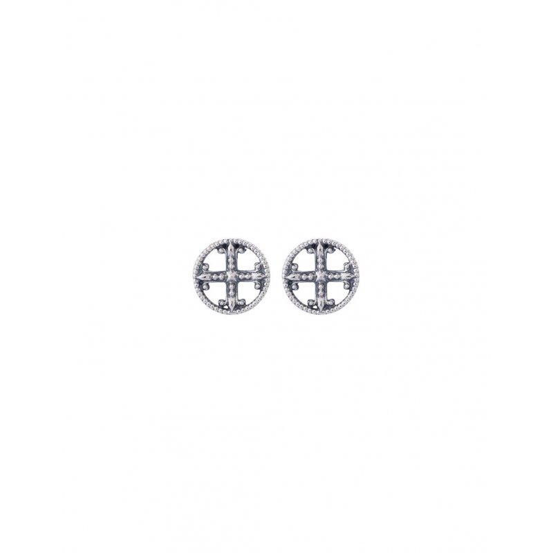 Spadafora - Orecchini Excalibur - Argento 925 - Design Minimal