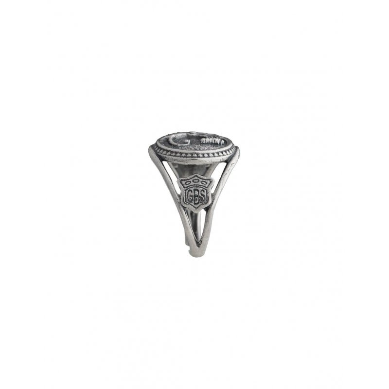 Spadafora - Anello Moneta Drago - Argento 925