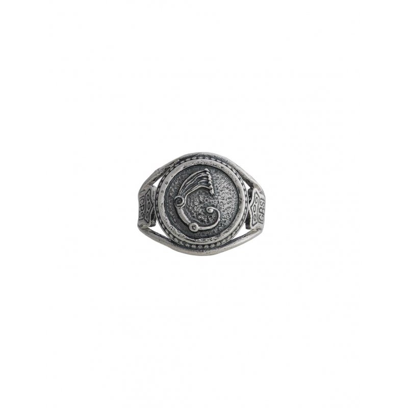 Spadafora - Anello Moneta Drago - Argento 925