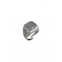 Spadafora - Anello Drago Ottagonale - Argento 925