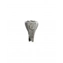 Spadafora - Anello Drago Ottagonale - Argento 925