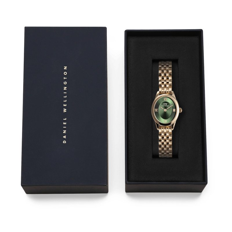 Daniel Wellington - Ophelia Mini - Oro - Quadrante Verde