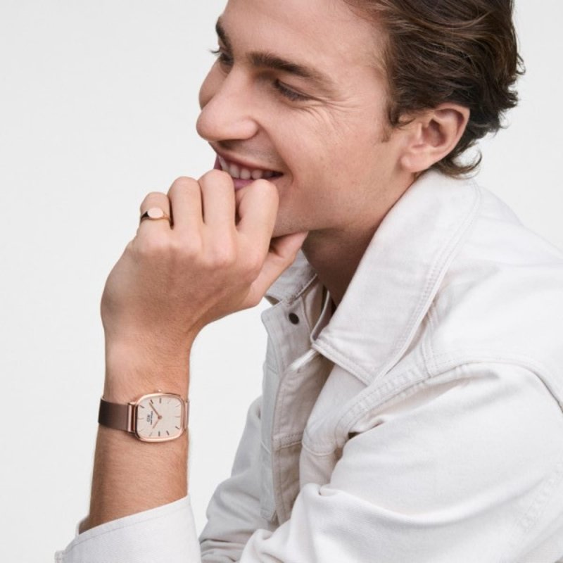 Daniel Wellington - Marlon Melrose Lino - Oro Rosa