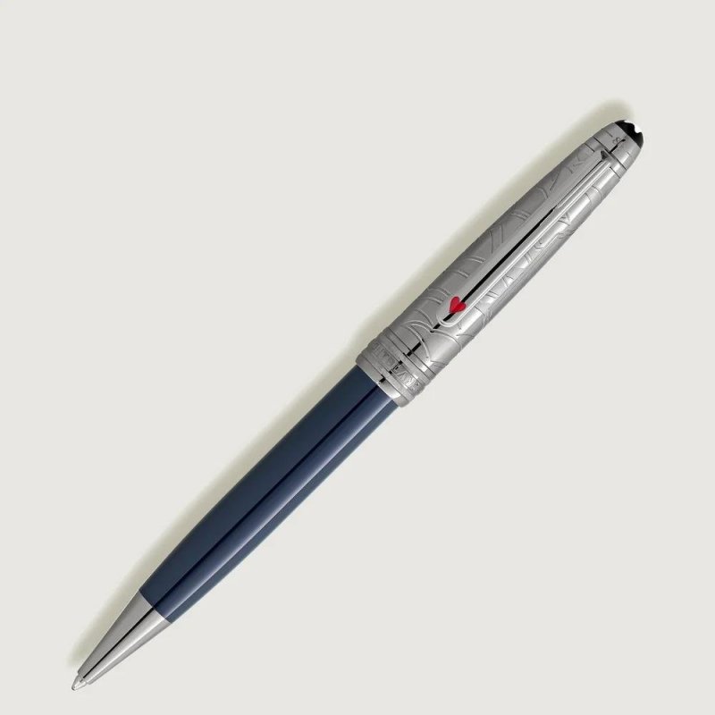 Montblanc - Penna Meisterstück - Blu Scuro - Ballpoint Pen