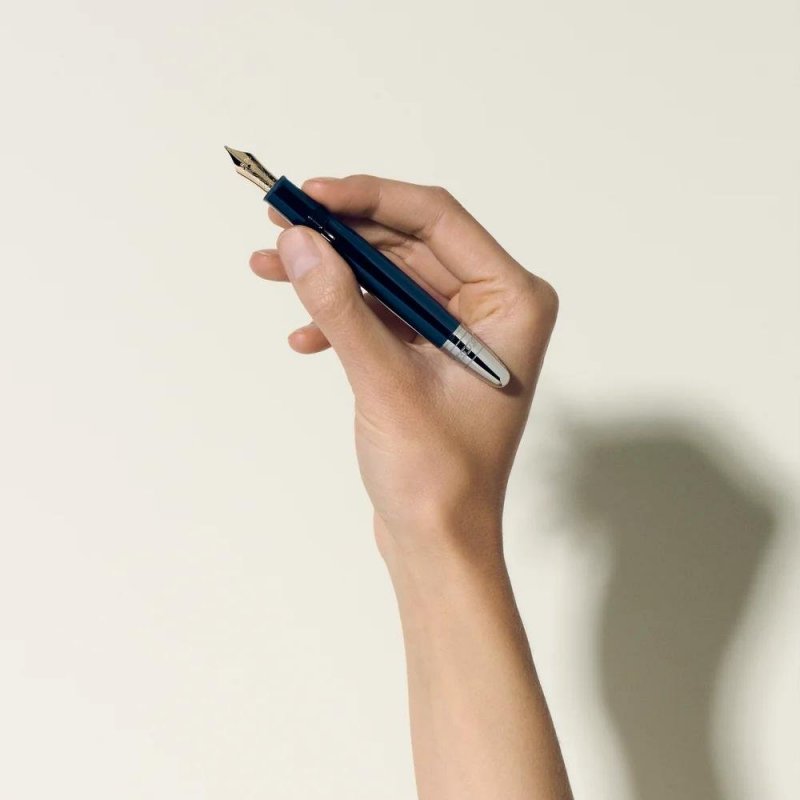 Montblanc - Stilografica Legrand - Blu Scuro - Meisterstück