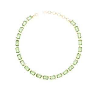 Deliguoro - Collana Ottagoni Small - Ottone Dorato