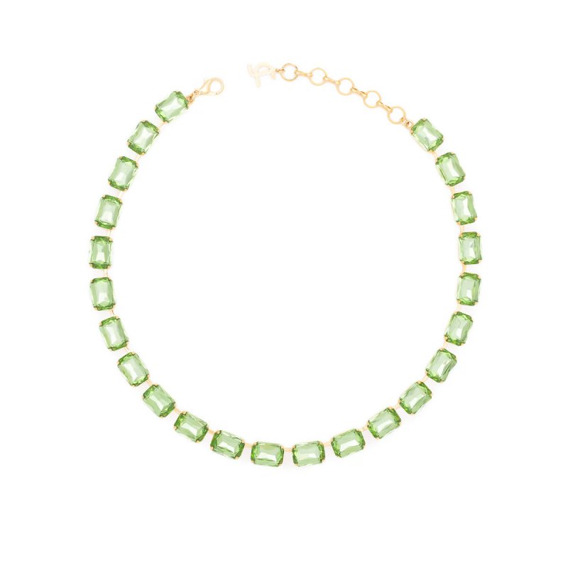 Deliguoro - Collana Ottagoni Small - Ottone Dorato