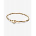 Bracciale Moments Maglia Geometrica con Chiusura a Cuore