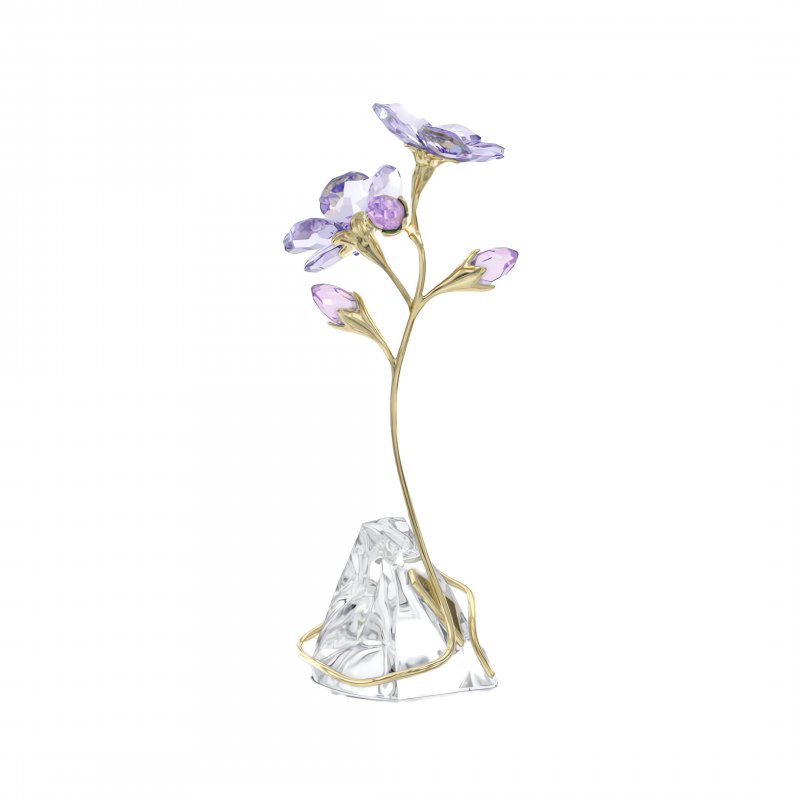 Swarovski - Florere Rozanne - Fiore Decorativo - Viola