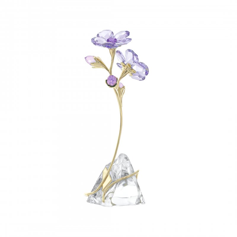 Swarovski - Florere Rozanne - Fiore Decorativo - Viola