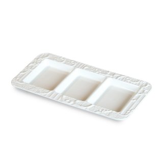 Henriette - Antipast.3 Scomp. - Ceramica Bianca