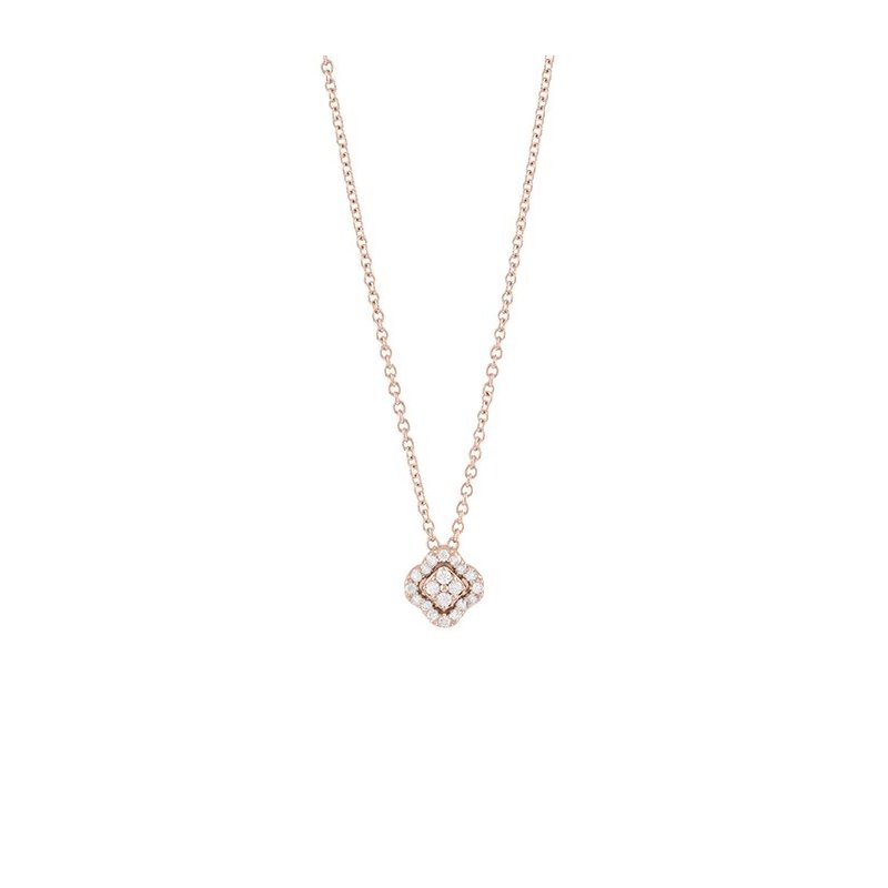 Salvini - Collierino Bagliori - Oro Rosa - Diamante