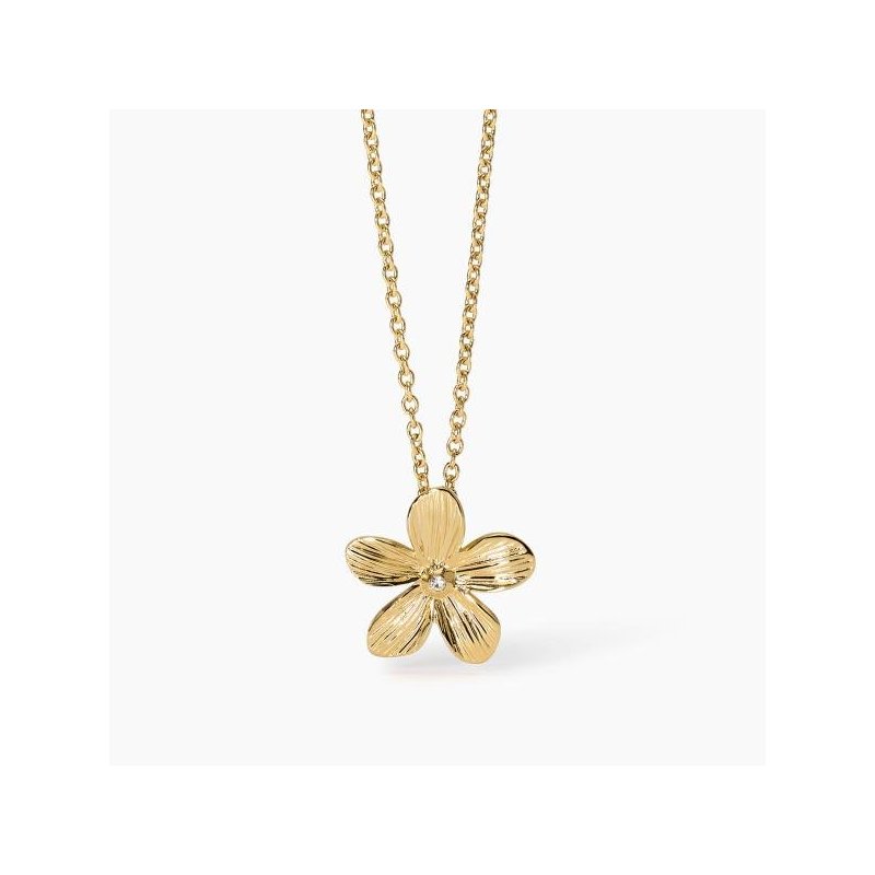 2 Jewels - Girocollo In Acciaio 316L - Pvd Giallo - Cristalli