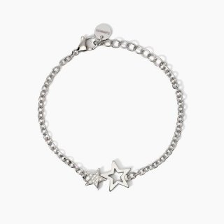 2 Jewels - Bracciale In Acciaio - Cristalli Donna
