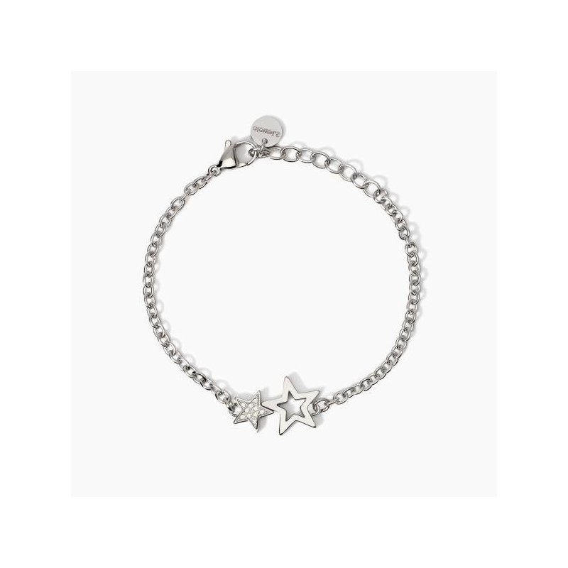 2 Jewels - Bracciale In Acciaio - Cristalli Donna