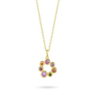 Boccadamo - Collana Argento - Placcato Oro Giallo - Multicolor
