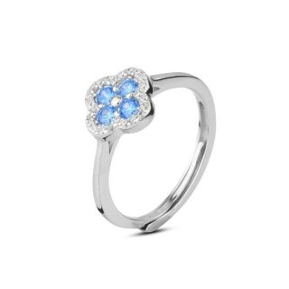 Boccadamo - Anello In Argento - Zirconi - Cristalli