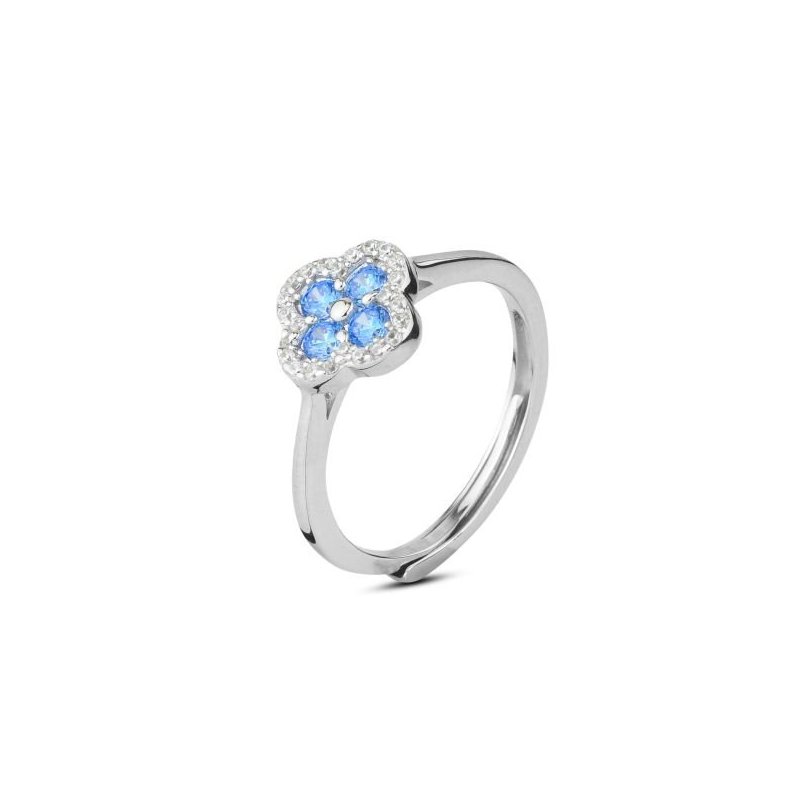 Boccadamo - Anello In Argento - Zirconi - Cristalli