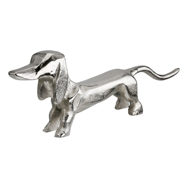 Gilde - Figurina Bassotto Diego - Alluminio Argenteo