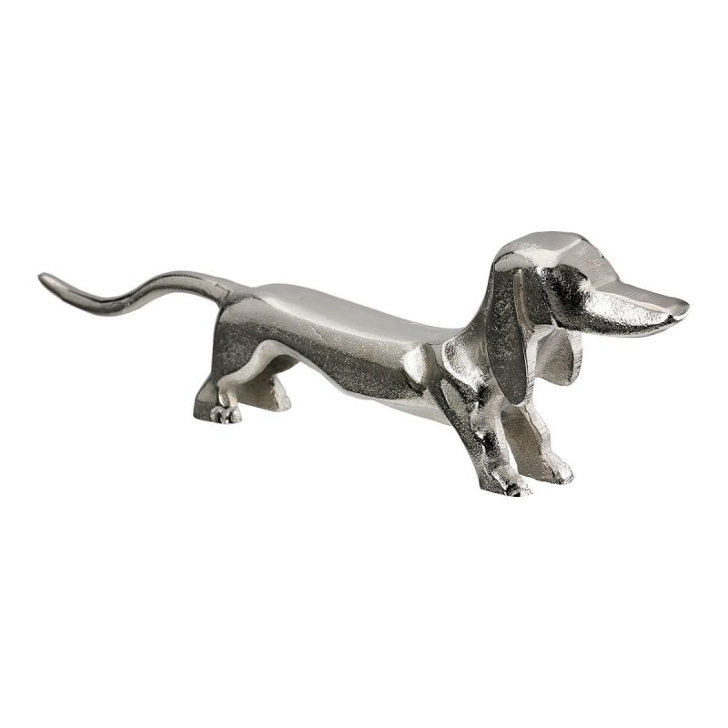 Gilde - Figurina Bassotto Diego - Alluminio Argenteo