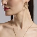 Kidult - Orecchini Style 15 - Acciaio Dorato - Cuori