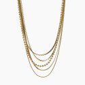 Kidult - Girocollo Dorato - Catene Multiple - Style 08