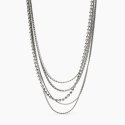 Kidult - Girocollo Style 08 - Catene Multiple - Acciaio