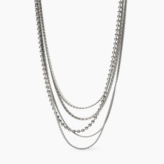 Kidult - Girocollo Style 08 - Catene Multiple - Acciaio