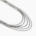 Kidult - Girocollo Style 08 - Catene Multiple - Acciaio