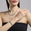 Kidult - Girocollo Con Catene - Perle Conchiglia - Style 14