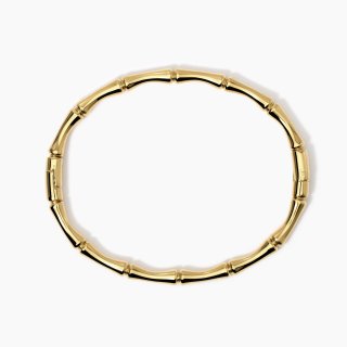 Kidult - Bracciale Rigido Bambù - Acciaio Dorato