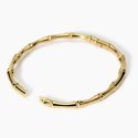 Kidult - Bracciale Rigido Bambù - Acciaio Dorato