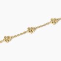 Kidult - Bracciale Dorato - Catena Rolò - Fiori