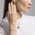 Kidult - Bracciale Dorato - Catena Rolò - Fiori