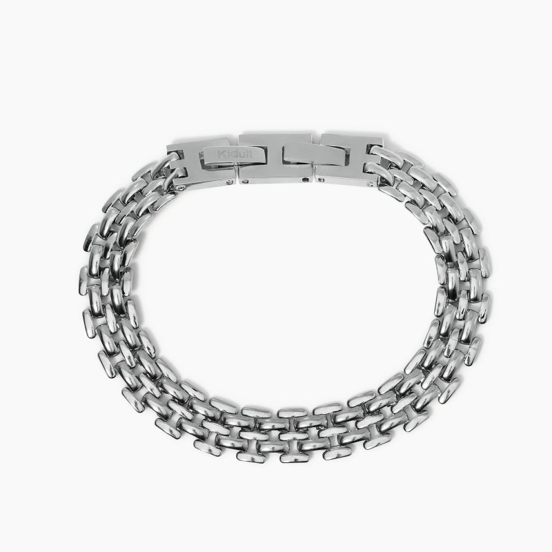 Kidult - Bracciale Panther Style - Acciaio - Regolabile