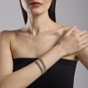 Kidult - Bracciale Panther Style - Acciaio - Regolabile