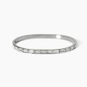 Kidult - Bracciale Rigido Style 21 - Acciaio Dorato - Zirconi