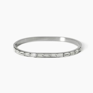 Kidult - Bracciale Rigido Style 21 - Acciaio Dorato - Zirconi