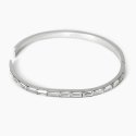 Kidult - Bracciale Rigido Style 21 - Acciaio Dorato - Zirconi