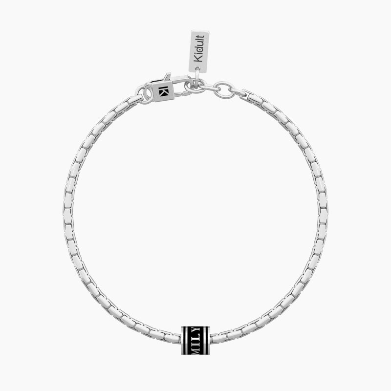 Kidult - Bracciale My Family - Uomo - Acciaio