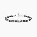 Kidult - Bracciale Uomo - Pietre Multicolor - Mai Mollare