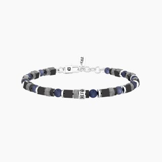 Kidult - Bracciale Uomo - Pietre Multicolor - Famiglia
