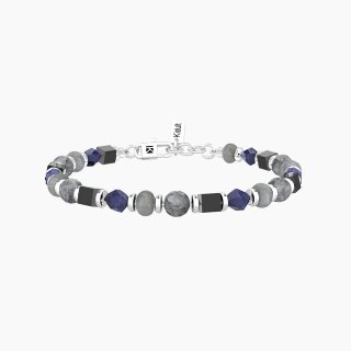 Kidult - Bracciale Uomo - Pietre Multicolor - Energia